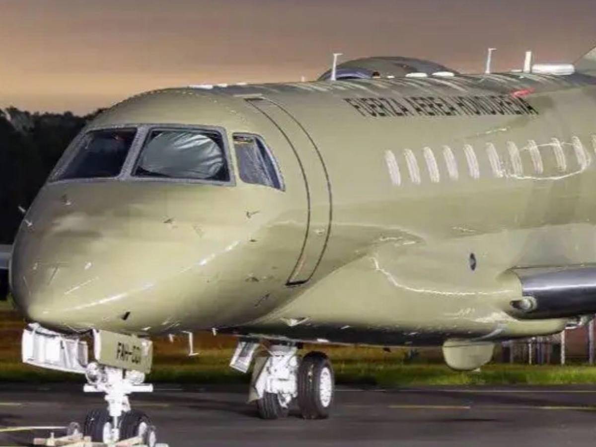 FOTOS: Así es el lujoso Embraer Legacy 600, jet presidencial que el gobierno de Honduras subasta