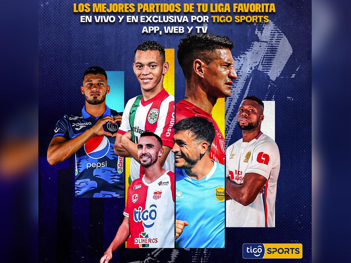 Ya puedes disfrutar de la Liga Nacional e Internacional con Tigo Sports, no importa donde te encuentres puedes ver los partidos exclusivos a través de tv, app o web.