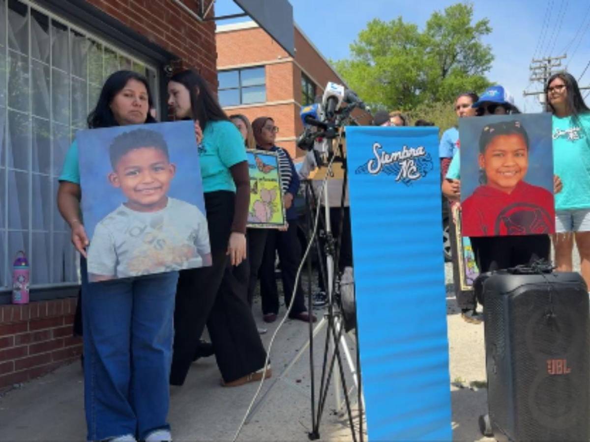 Genesis y Denis, hondureños deportados con sus padres tras cita migratoria en EE UU