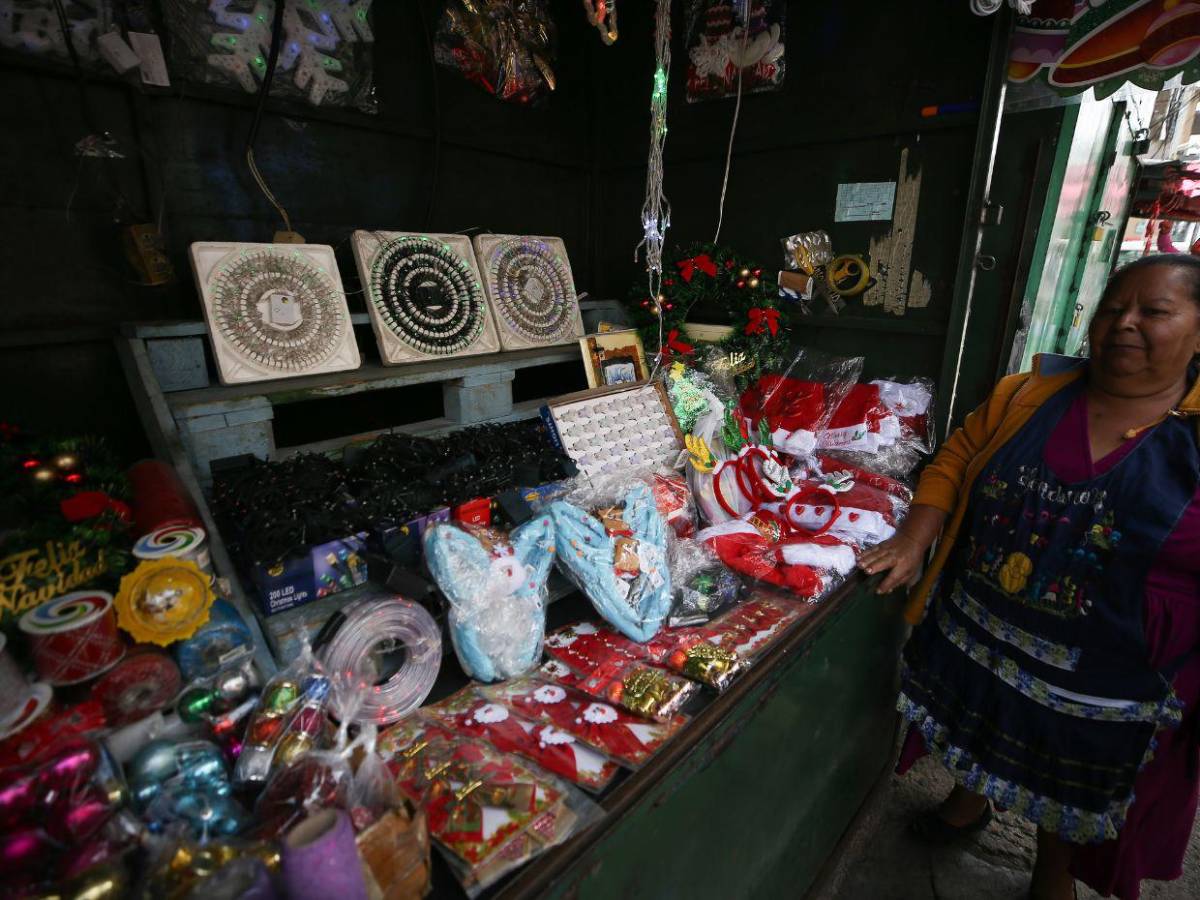La Navidad se adelanta en los mercados capitalinos con luces y color