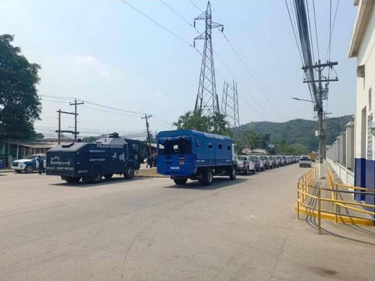 Amplio despliegue policial en Choloma ante amenazas de protesta de socios de Koriun