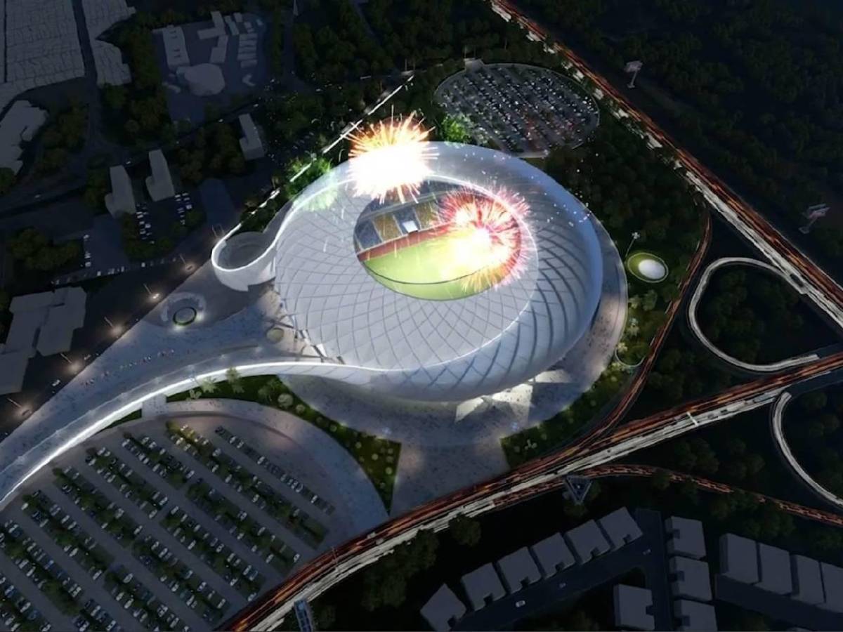 Construcción del estadio más grande de Centroamérica: Así avanza el moderno recinto en El Salvador