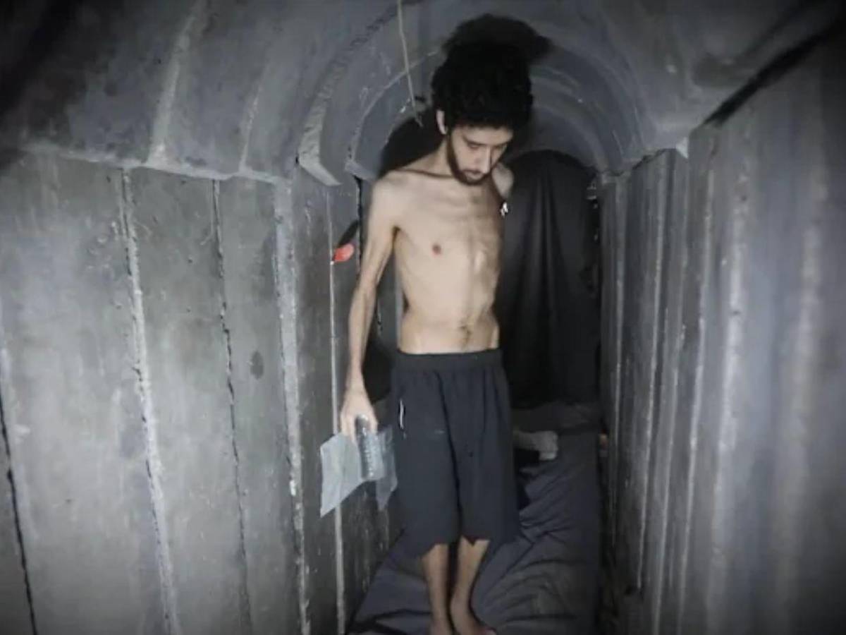 Evyatar David, rehén al que Hamás obligó a cavar su propia tumba; fue liberado 2 años después