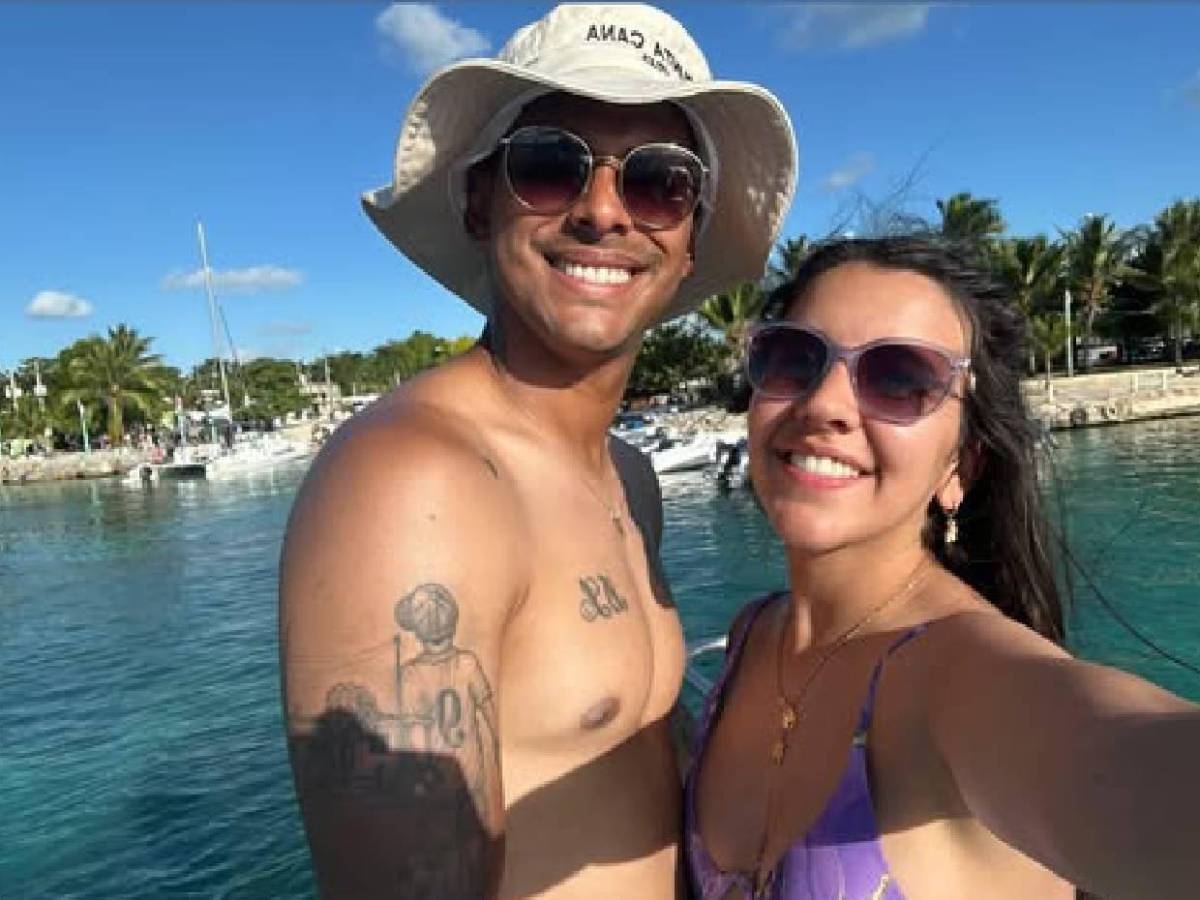Así es la bella novia del nuevo jugador de Motagua, Diego Ledesma