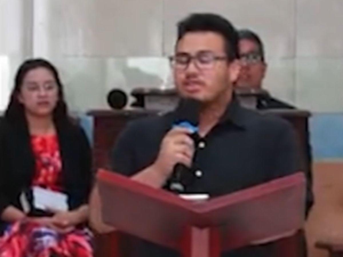 Sale a la luz video de Luis Oseguera, el joven que murió junto a su pareja en cabaña de Tatumbla