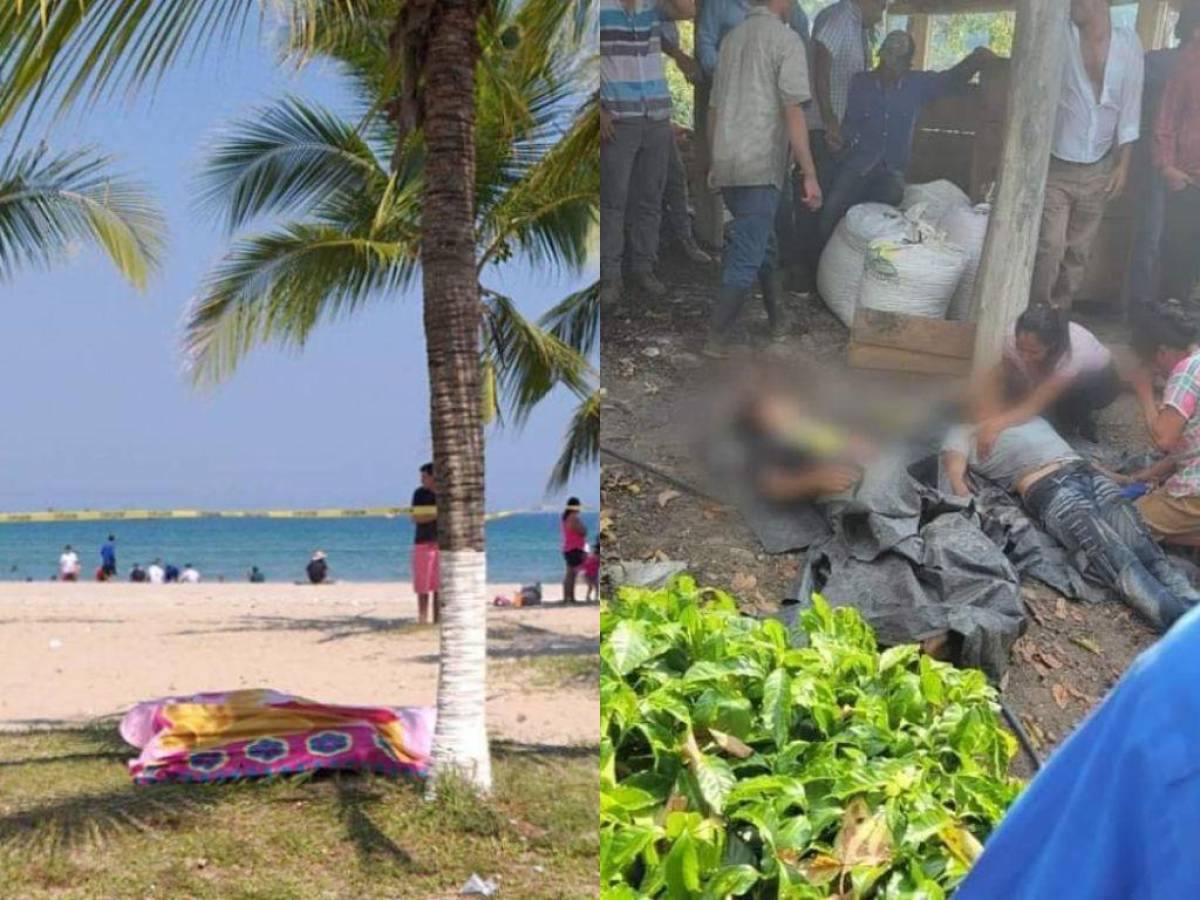 Cuatro personas murieron ahogadas este fin de semana en diferentes partes de Honduras