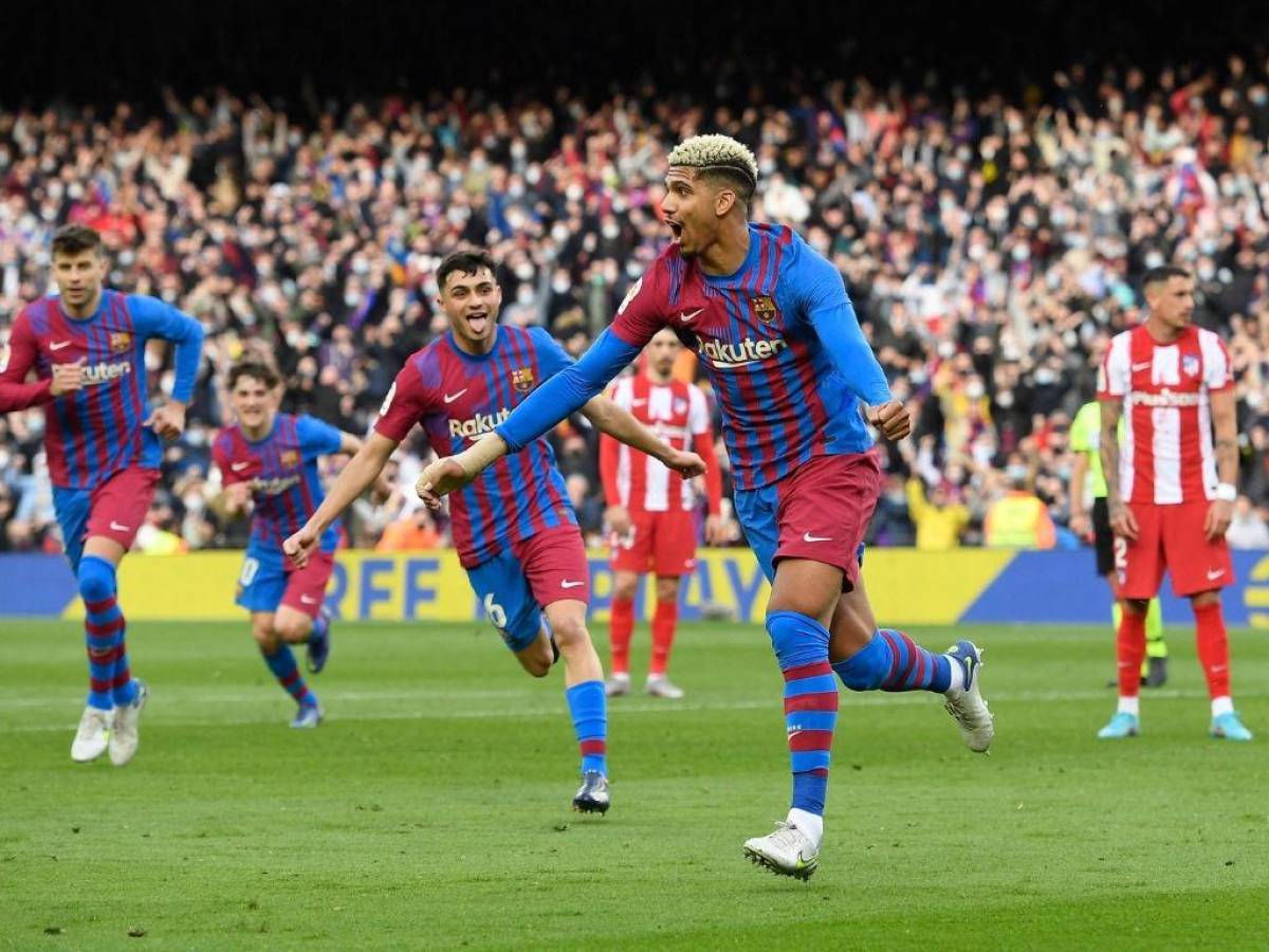 El Barcelona derrota 4-2 al Atlético de Madrid en vibrante partido