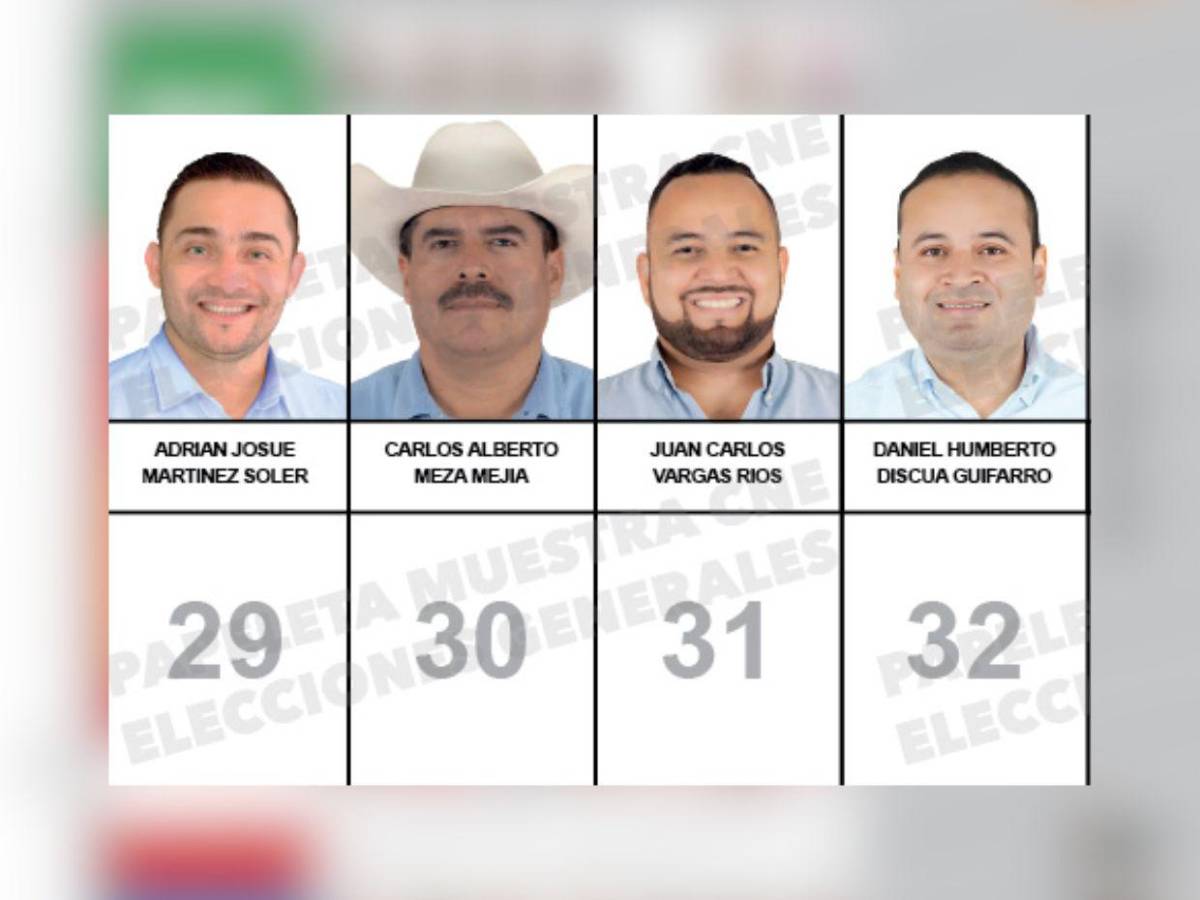 Uno estuvo en tres partidos: los candidatos a diputados por Comayagua