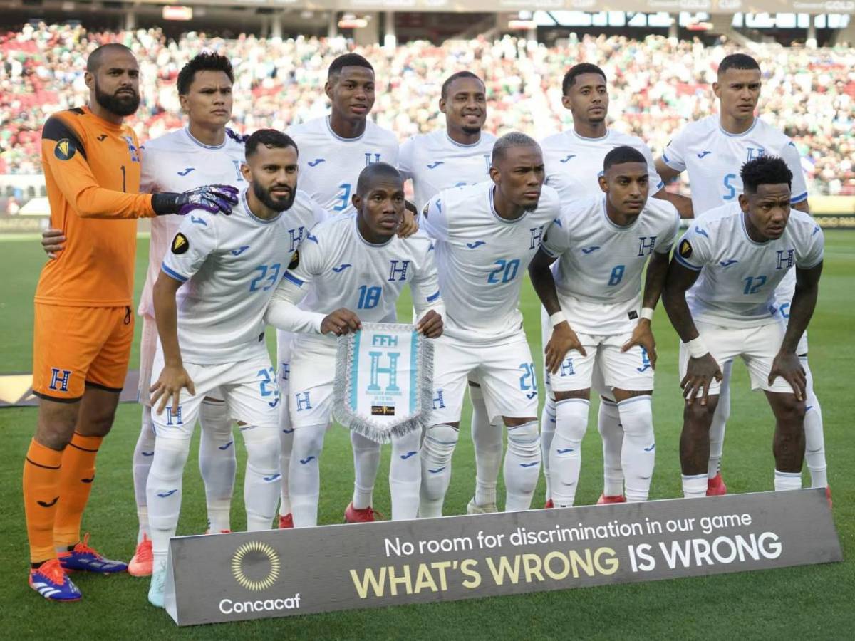 ¡Seis no debutaron! La puntuación de los jugadores de Honduras en Copa Oro 2025