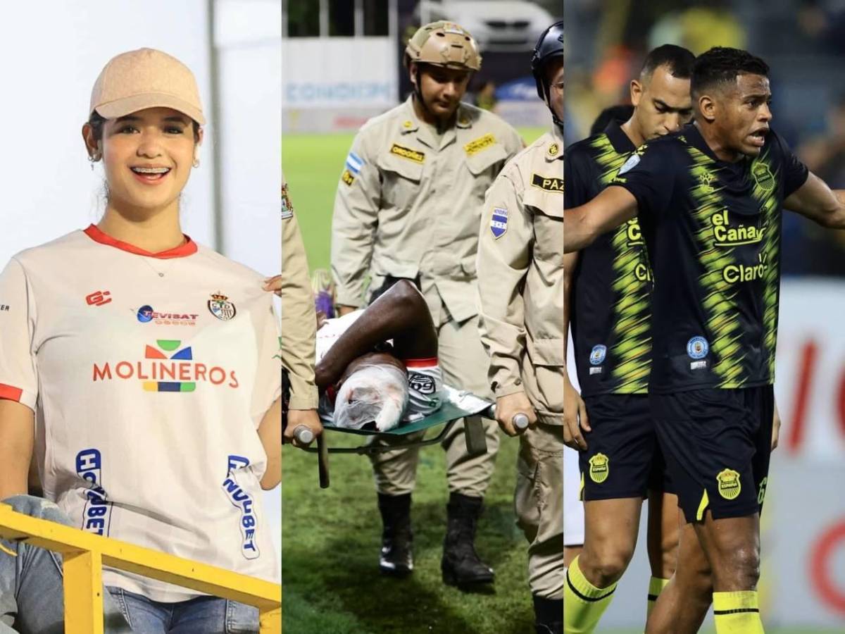 Bellas chicas cautivaron, jugador salió herido y la bronca de Real España en el Morazán