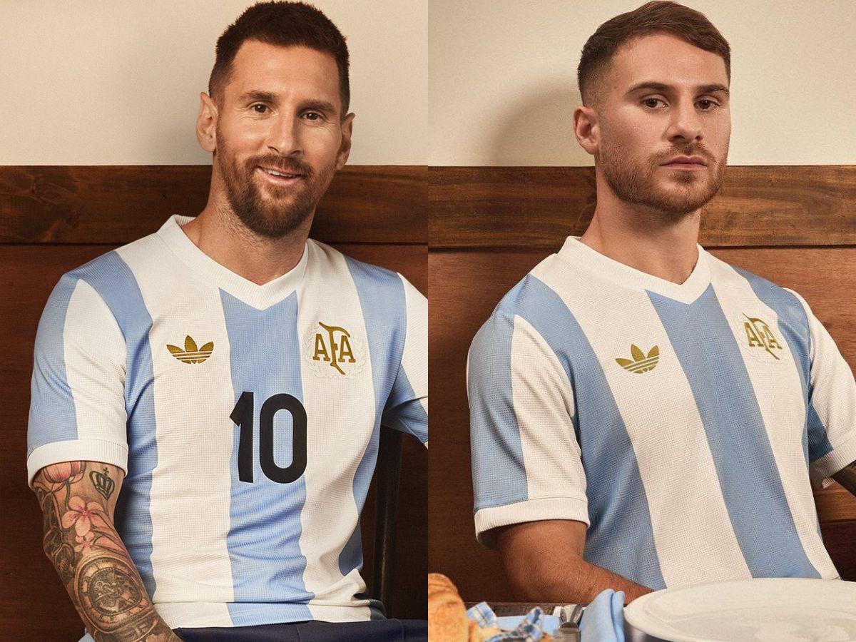 A lo retro, Argentina presenta su nueva camiseta inspirada en el Mundial de 1974 A lo retro, Argentina presenta su nueva camiseta inspirada en el Mundial de 1974