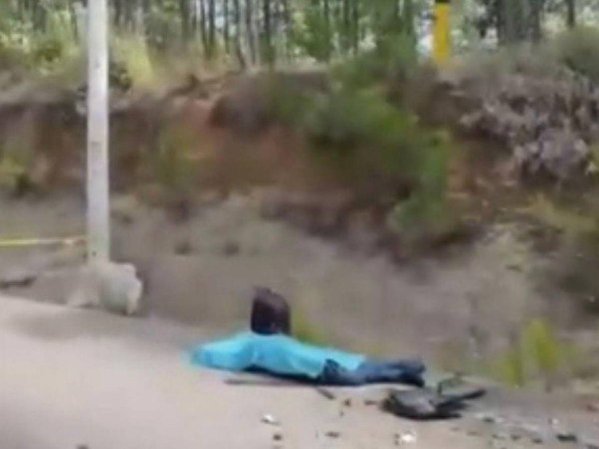 Muere carbonizado motociclista tras brutal choque en Intibucá