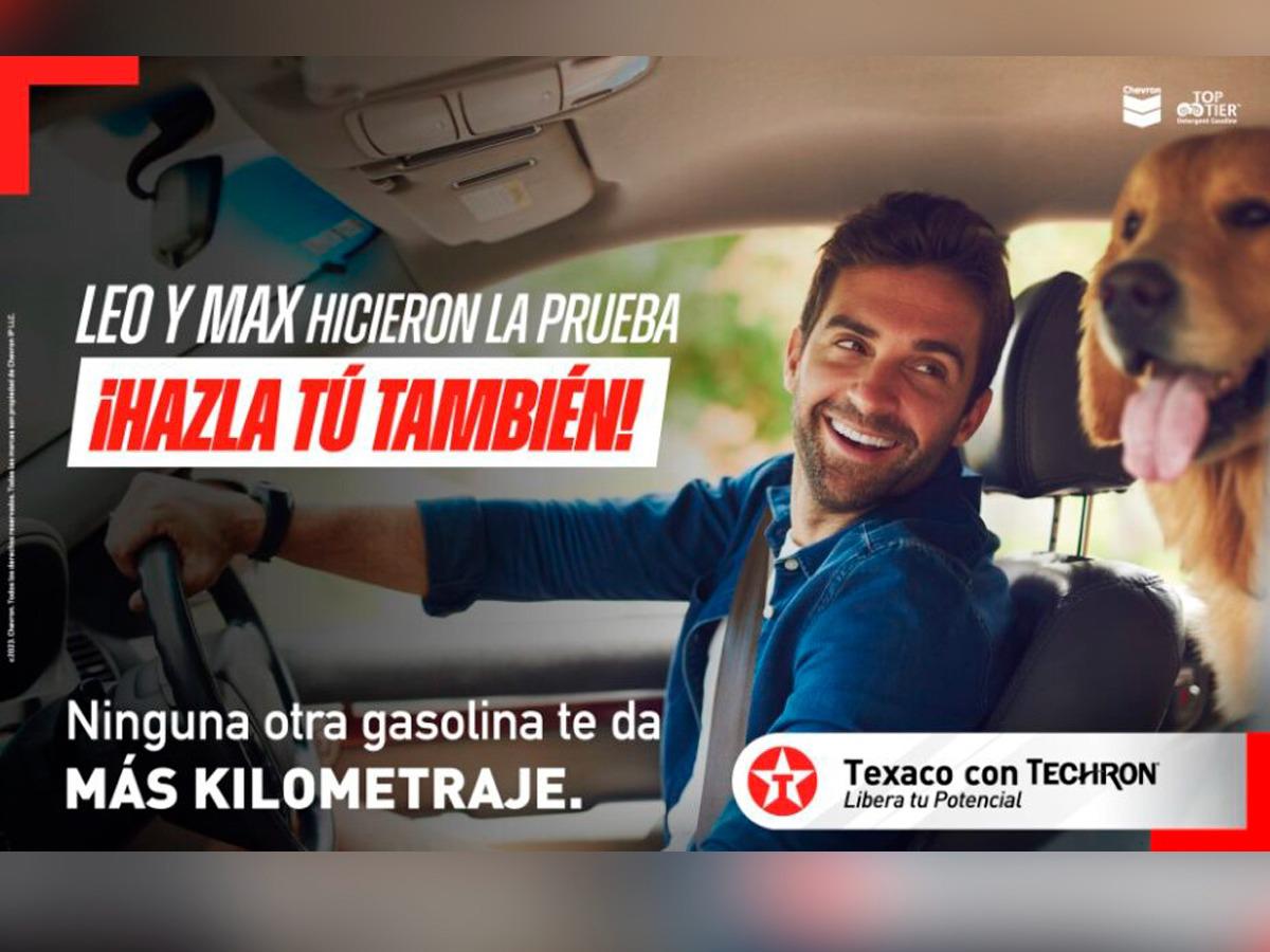 ¡Haz la Prueba! y descubre los beneficios con Texaco con Techron®
