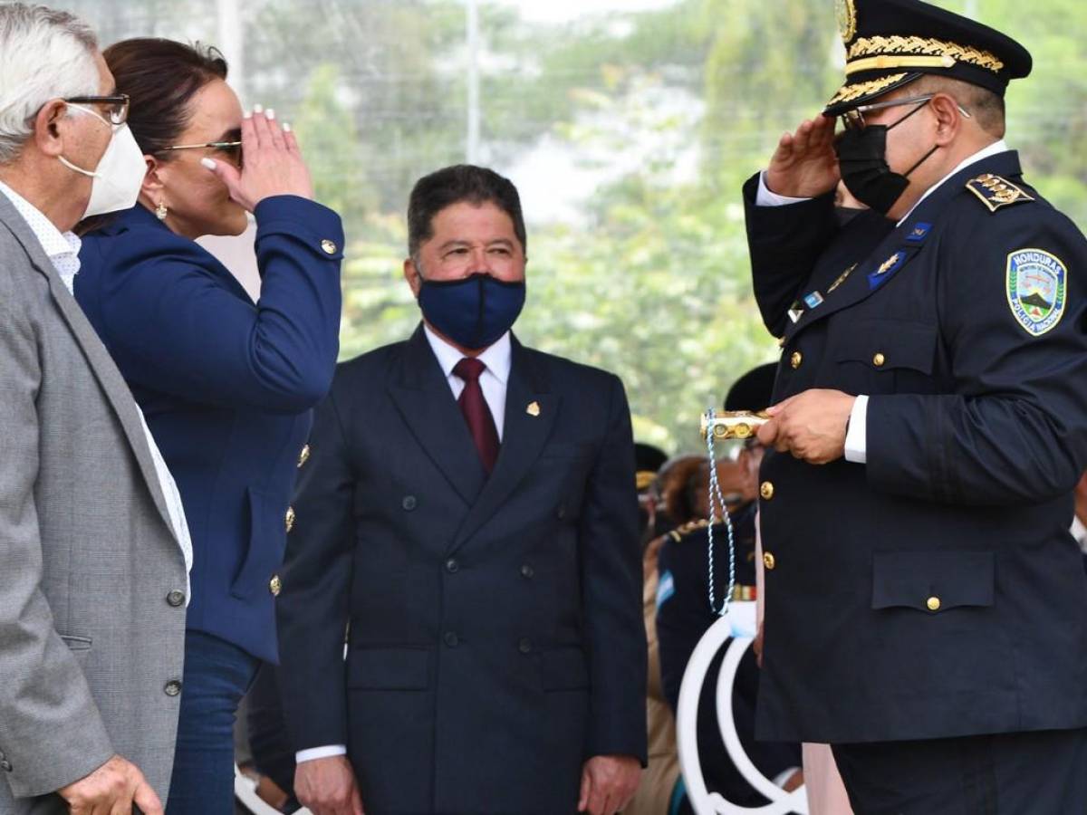 Con 96 ascensos y actividades, institución policial conmemora Día del Policía Hondureño