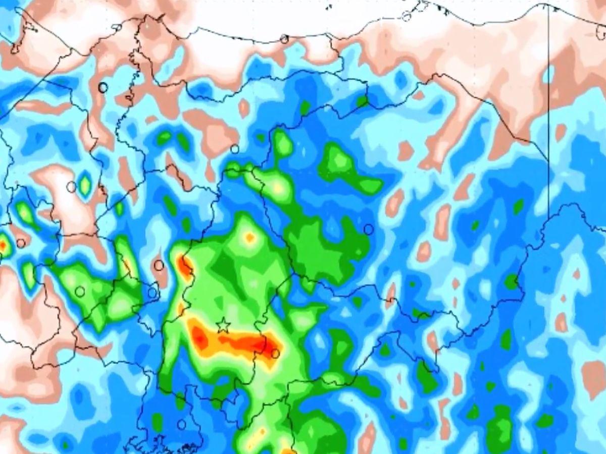 Vienen más lluvias con granizo: Copeco detalla las zonas de Honduras donde podría caer