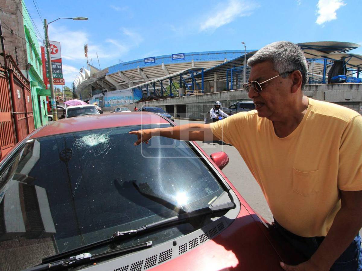 Así quedaron los alrededores del Estadio Nacional tras enfrentamiento en el clásico