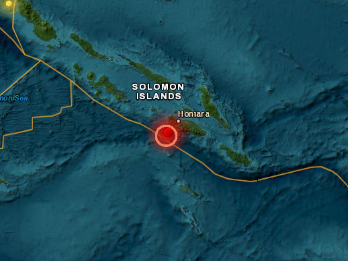 Sismo de siete grados de magnitud sacude Islas Salomón y provoca alerta de tsunami