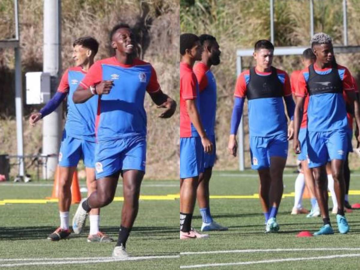 Jugador entrena solo y nuevas caras; la última práctica de Olimpia para debut en el Clausura