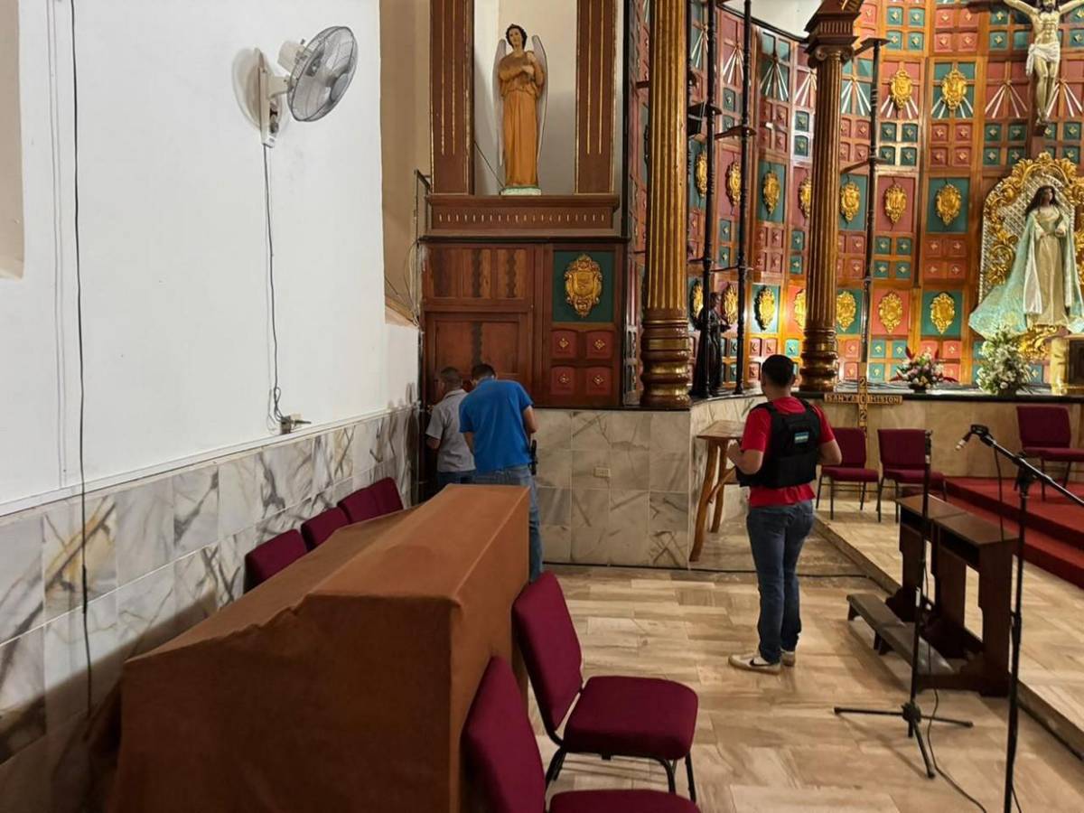 Entran a robar en parroquia de Juticalpa, pero no se llevan nada ¿Qué buscaban?