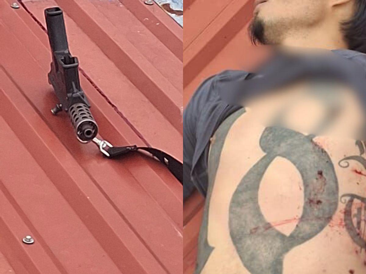 Quedó junto a su arma: Luis Vásquez, supuesto pandillero acribillado en balacera en Ciudad España