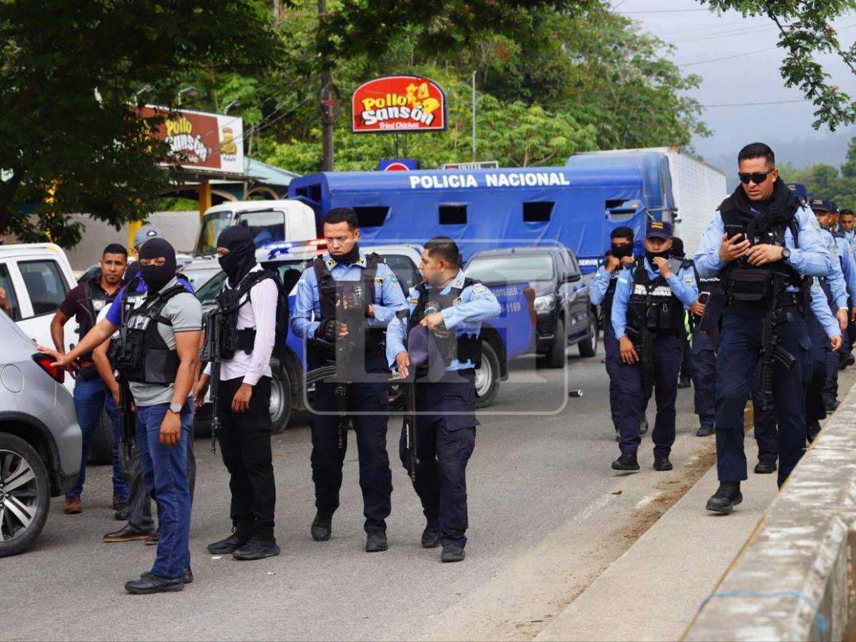Retenes, militares, armas largas y Black Mamba: así intervienen Omoa y Trujillo tras masacres