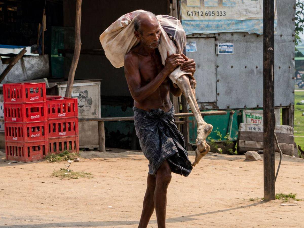 Jeetu Munda desenterró a su hermana y la llevó al banco para sacar 200 dólares
