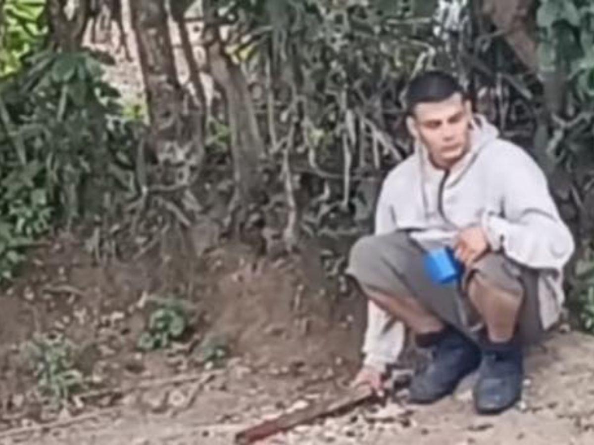 Con un “garrote” ensangrentado en la mano y tomando café: así hallaron a Joel Zelaya tras matar a su familia