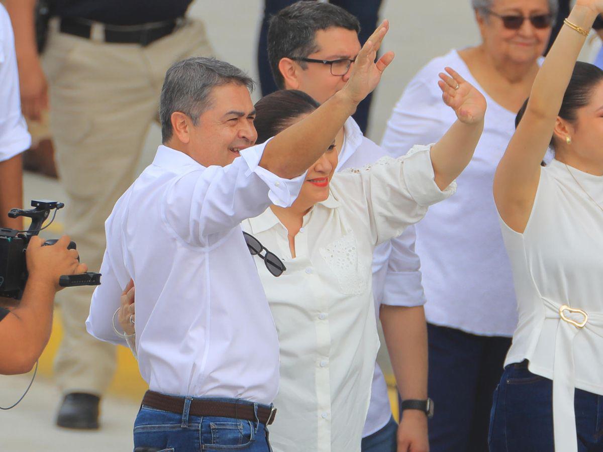 El cambio de JOH tras cuatro años fuera: primeras imágenes del expresidente al regresar a Honduras