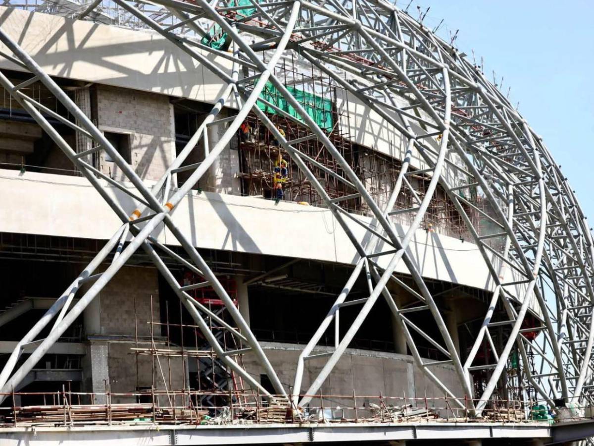 Mejor estadio de Centroamérica: Bukele presume avances en el nuevo recinto de El Salvador