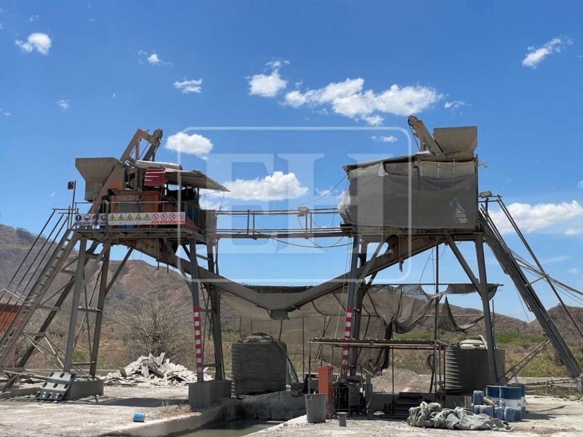 Así luce actualmente el hospital que se construye en Choluteca con personal chino