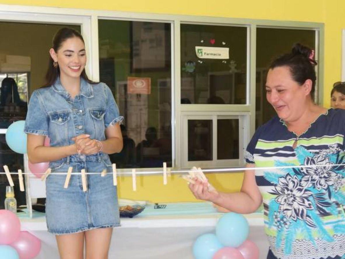 Más que belleza: Haley Amaya, la modelo hondureña que sorprendió a futuras madres en un hospital