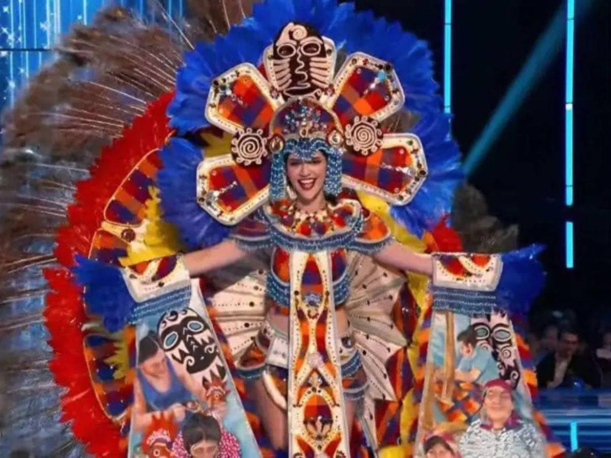 Así han lucido las hondureñas en traje típico en el Miss Universo