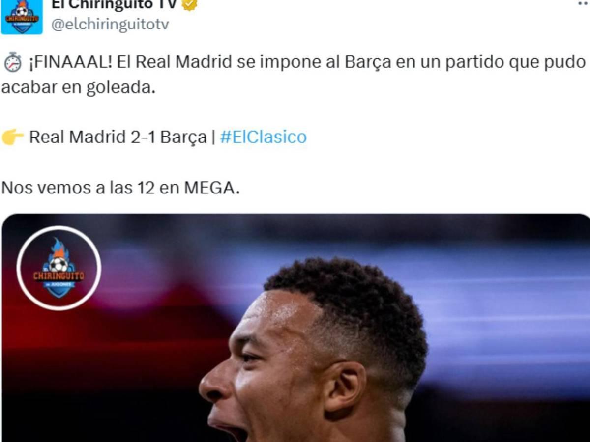 Periodista hondureña se burla y Soria reacciona: Lo que dice la prensa tras el Real Madrid-Barcelona