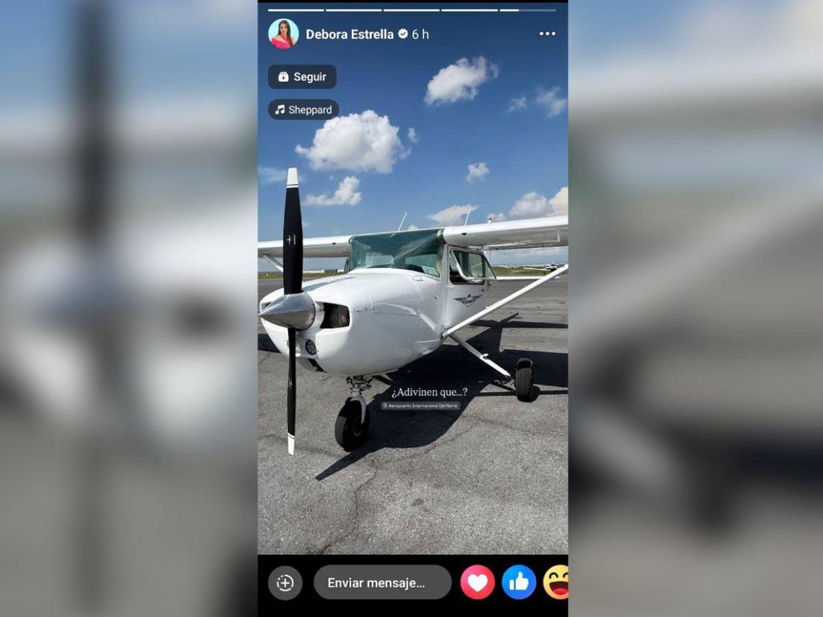 Así fue el accidente aéreo en el que murió la presentadora mexicana Débora Estrella