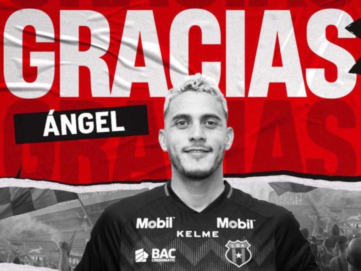 Ángel Tejeda es separado de la Liga Deportiva Alajuelense de Costa Rica y regresará al fútbol hondureño
