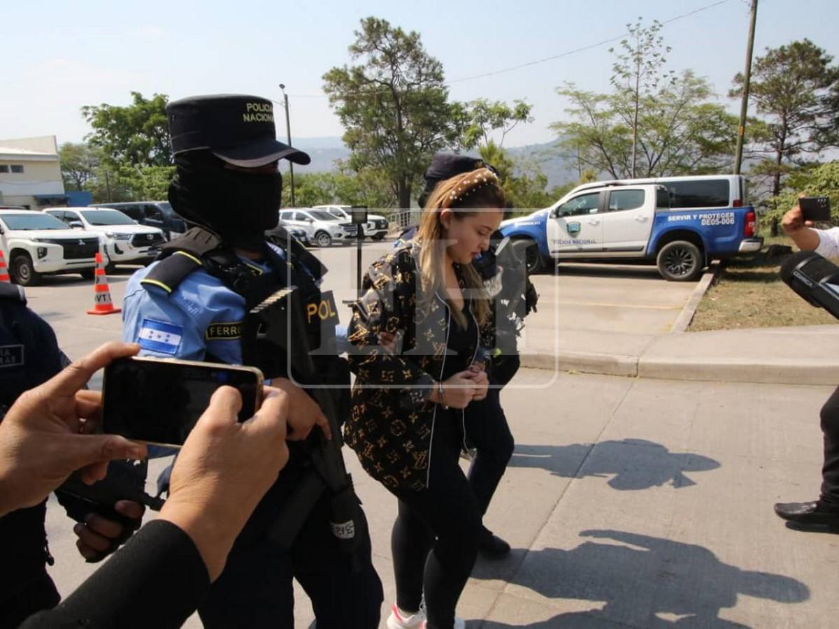 Trasladan a Tegucigalpa a Yosary Valle, hija de principal cabecilla de los Valle Valle