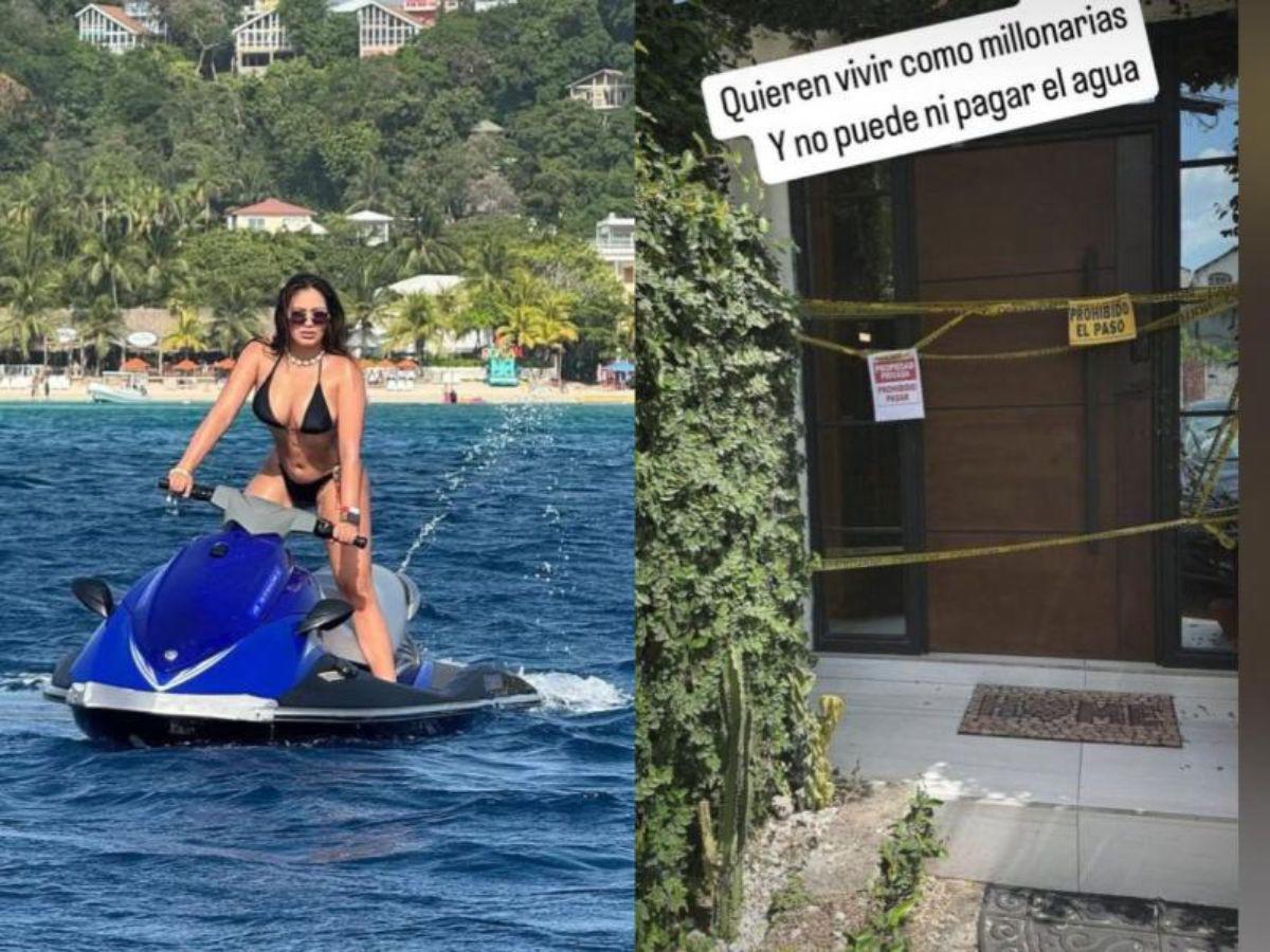 Alejandra Rubio admitió que no podía pagar, pero permaneció en la vivienda; inmobiliaria se pronuncia