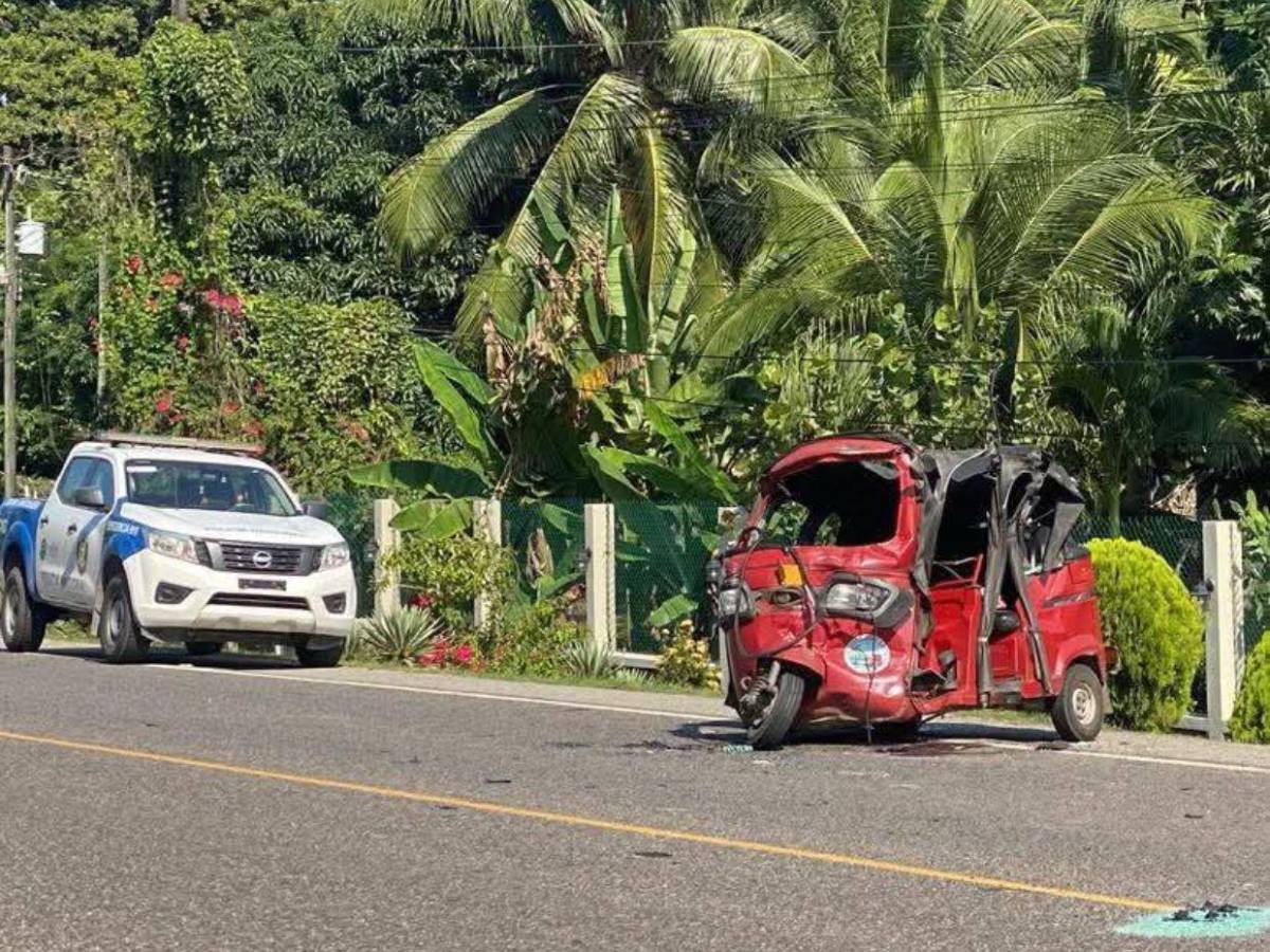 Jefferson Serrano, pequeño que murió tras colisión en Omoa; su hermano gemelo está herido