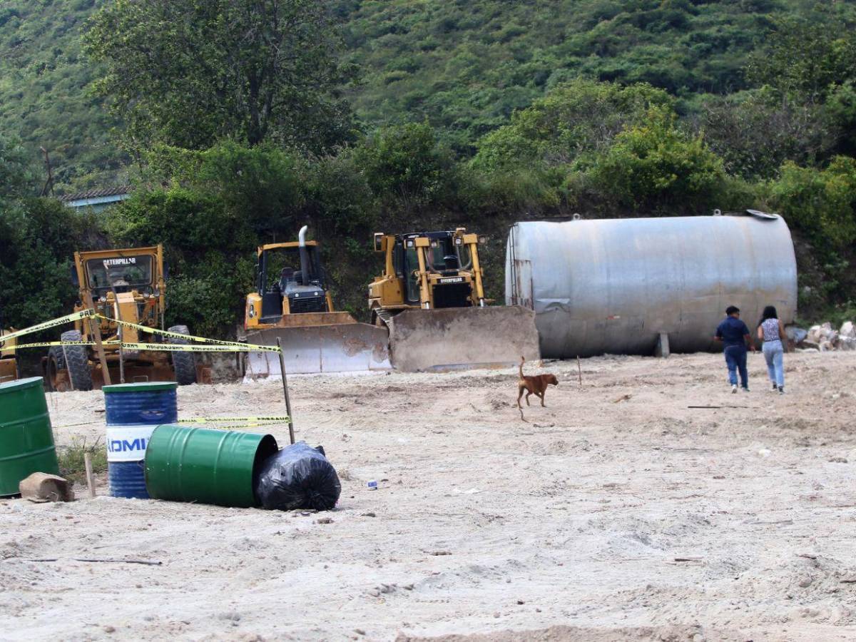 En fotos: lento avance del proyecto de libramiento en la salida al sur