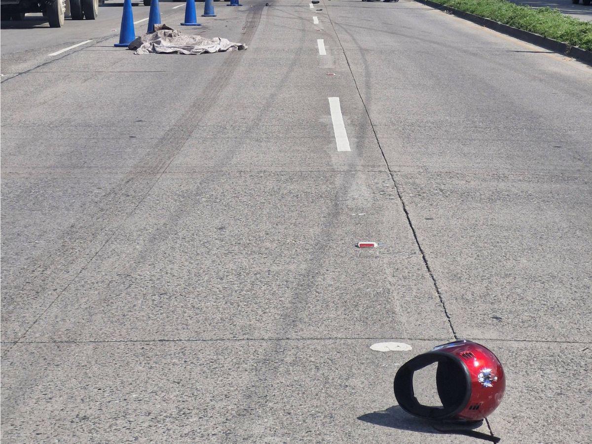 Iba con su padre en una moto y una rastra le pasó por encima: Roxana Mendoza murió en SPS