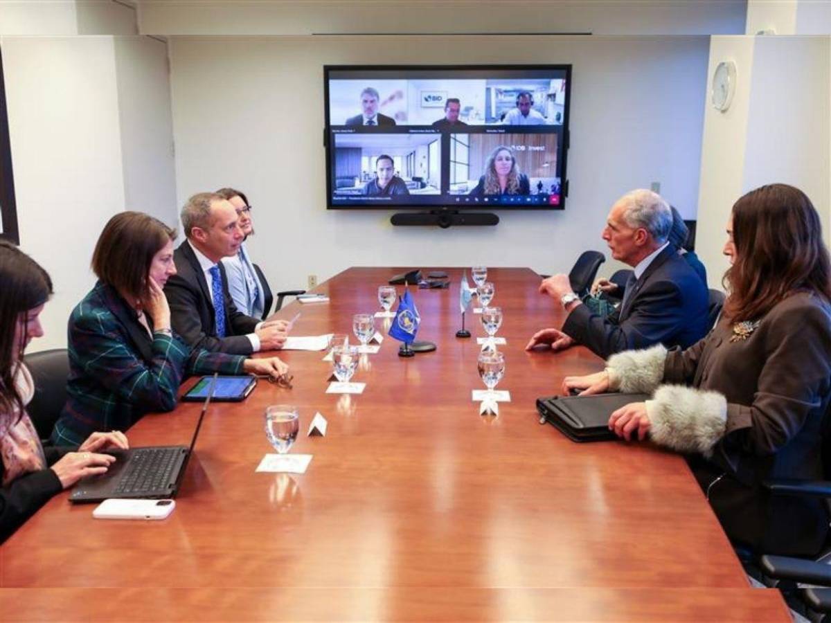 En imágenes, así estuvo la reunión del presidente electo Nasry Asfura con el BID