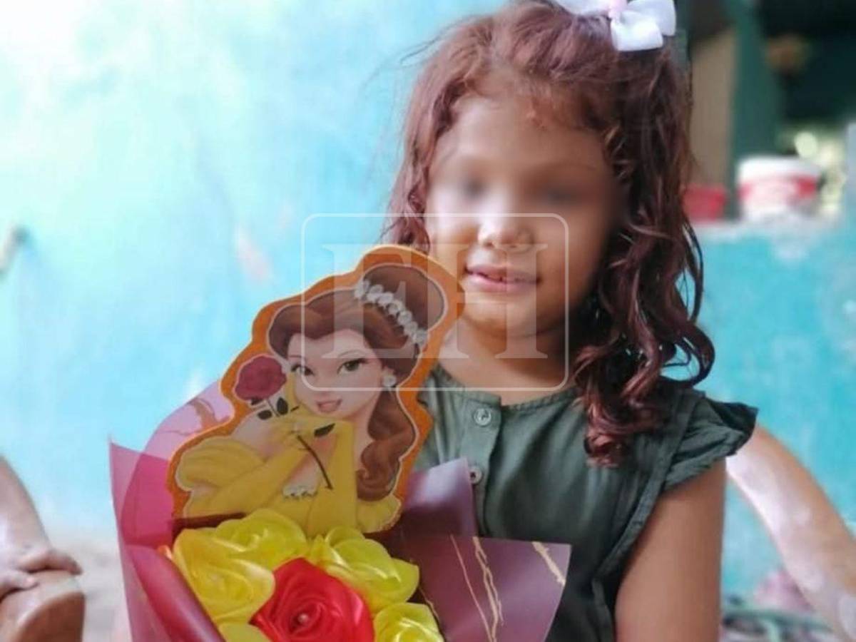 Vivian Rodas, la pequeña que murió tras accidente vial en Linaca, Choluteca