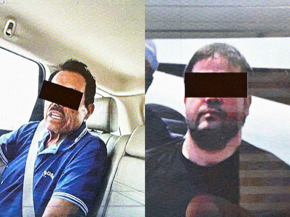 Estas son las imágenes de “El Mayo” y Guzmán López tras su detención en Estados Unidos.