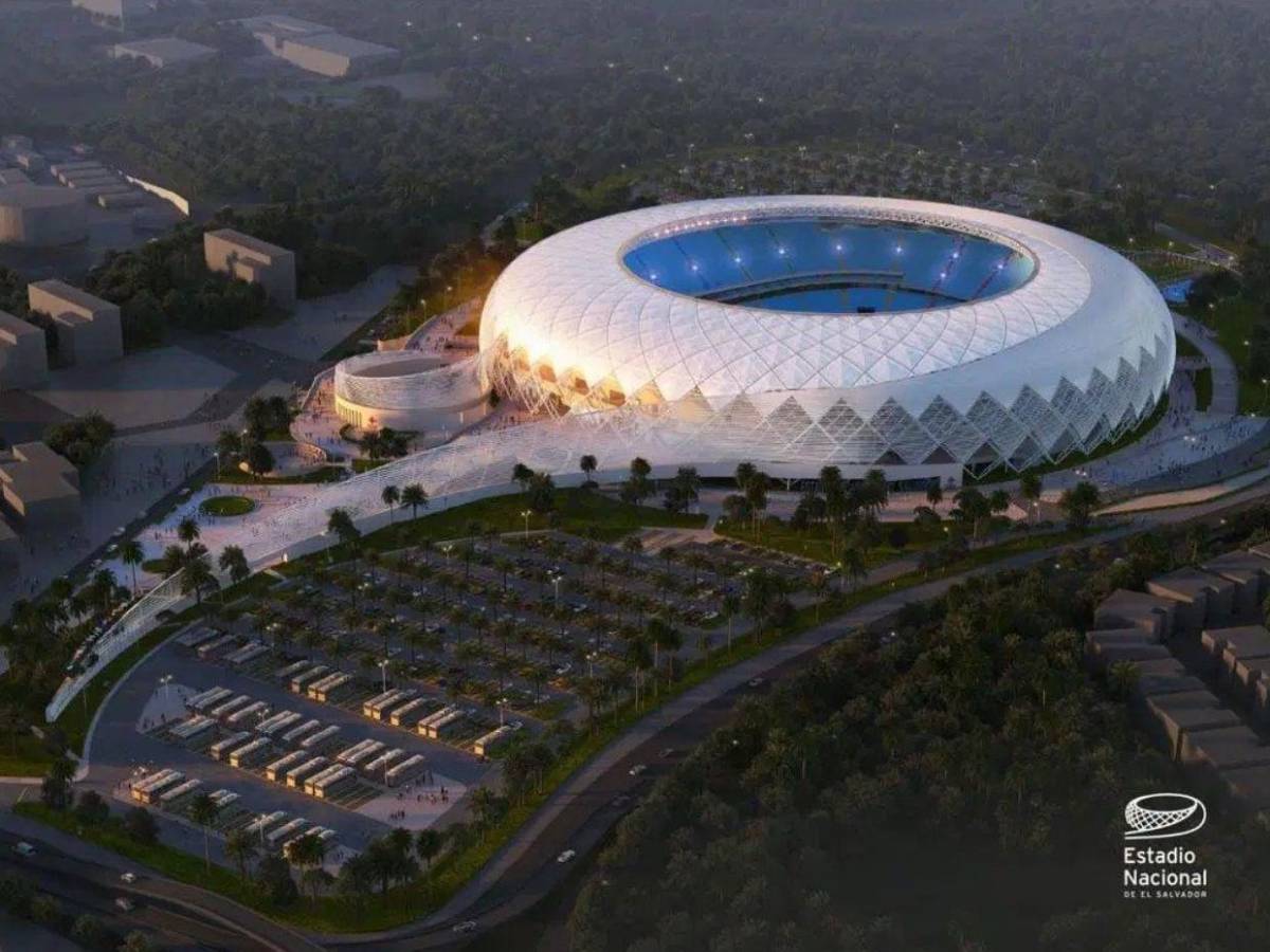 ¡Es una joya! Así avanza la construcción del mejor estadio de Centroamérica en El Salvador