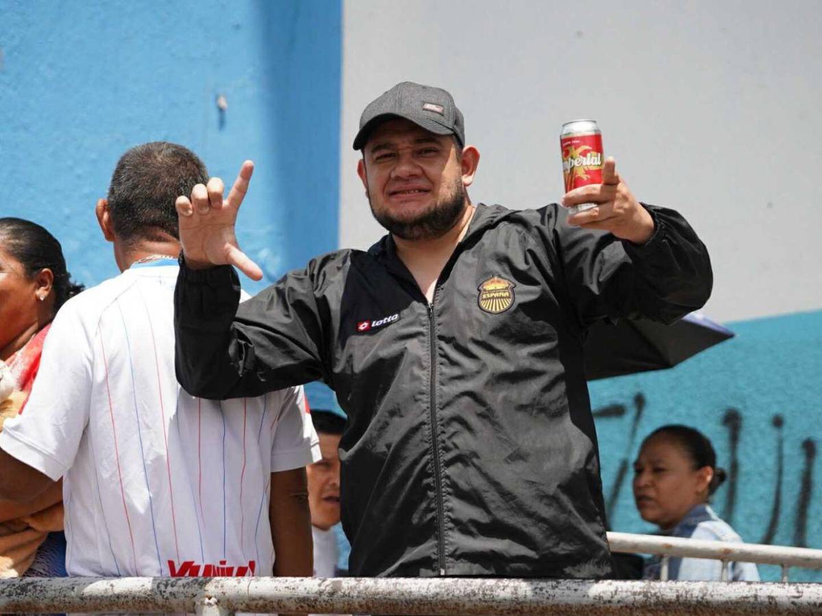 La furia aurinegra llega al Estadio Nacional para la final Olimpia vs Real España