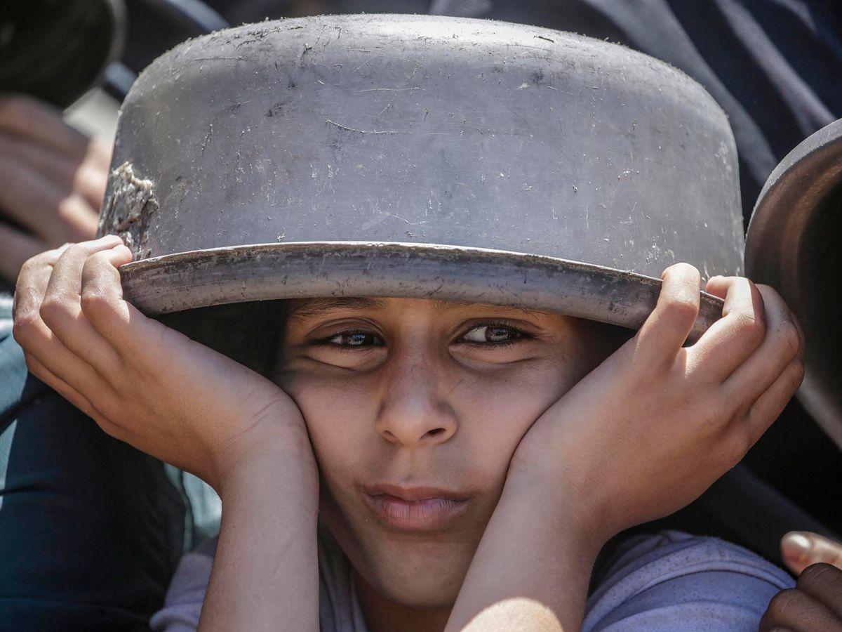 Desesperación y hambre: la lucha de los palestinos por conseguir comida en Gaza