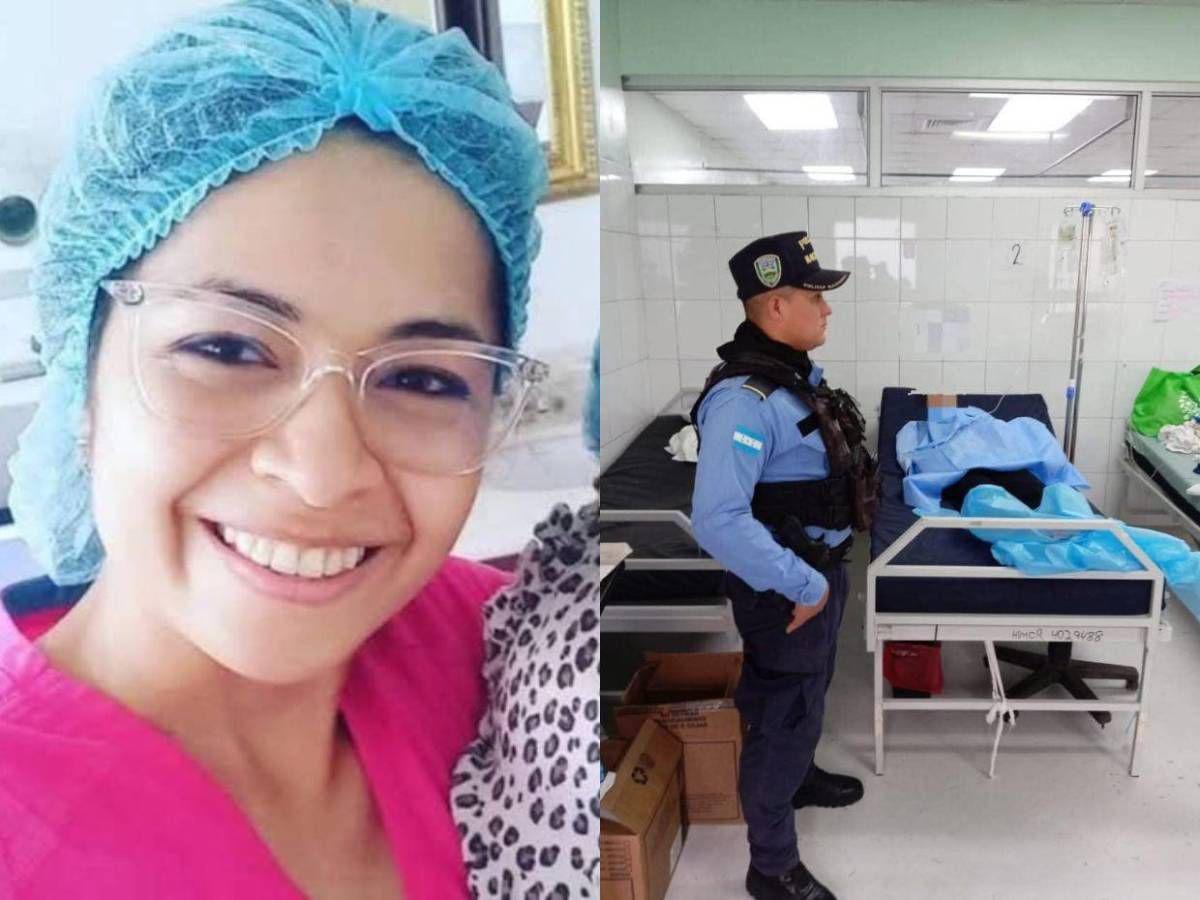 Esposada, con gorra y la mirada perdida: así llegó la odontóloga que mató a su bebé de tres años a la audiencia