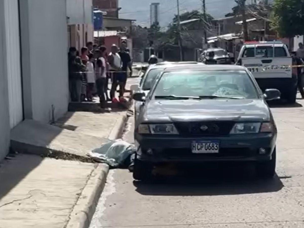 Franklin Maldonado fue asesinado mientras reparaba la llanta de su carro en la San Miguel