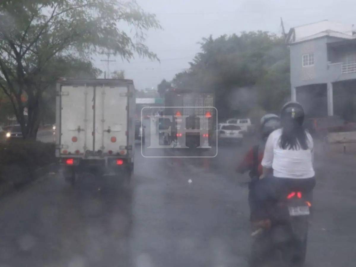 Copeco prevé lluvias y chubascos para este lunes 22 de junio en gran parte del país