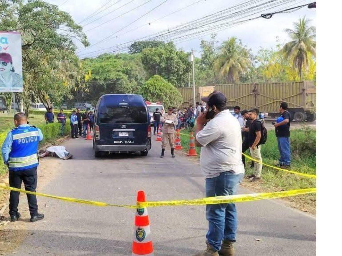 Cuadro a cuadro: así fue como conductor de rapidito mató a obrero en Villanueva, Cortés